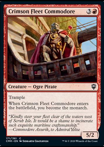 Crimson Fleet Commodore (Karmesinflotten-Kommodore)